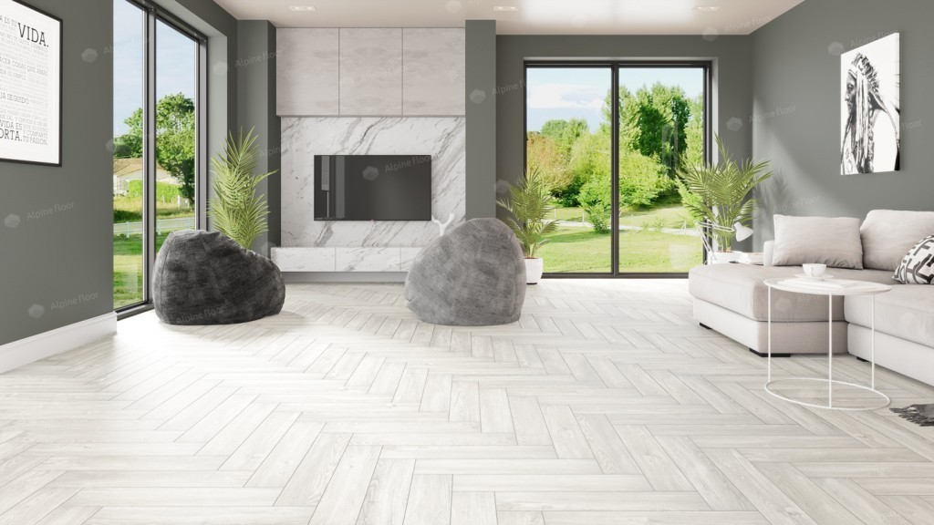 Кварцвиниловая плитка Alpine Floor Дуб Арктик ECO 16-4 ECO-16-4 Кварцвиниловая плитка Alpine Floor Дуб Арктик ECO 16-4 ECO-16-4