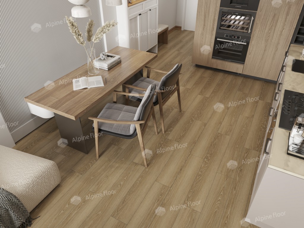 Кварцвиниловая плитка Alpine Floor Дуб Сантана ЕСО 3-38