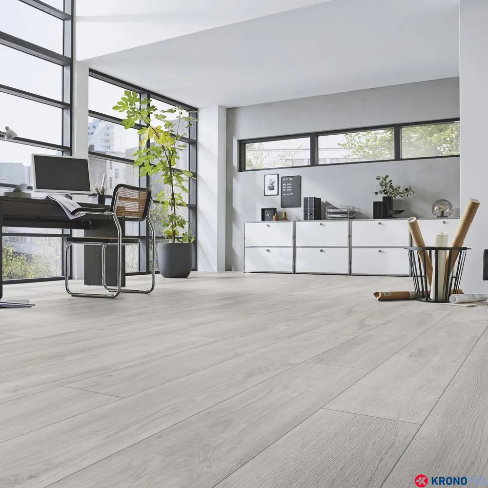 Ламинат Kronotex Robusto Дуб Премиум Серый D4956