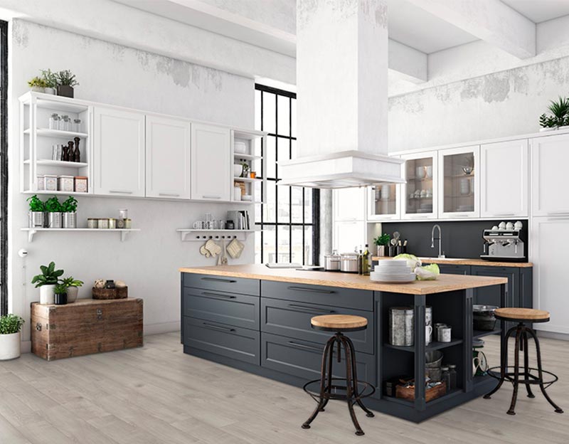 Ламинат Rooms Suite 242 RV828WA Дуб Кашмир белый