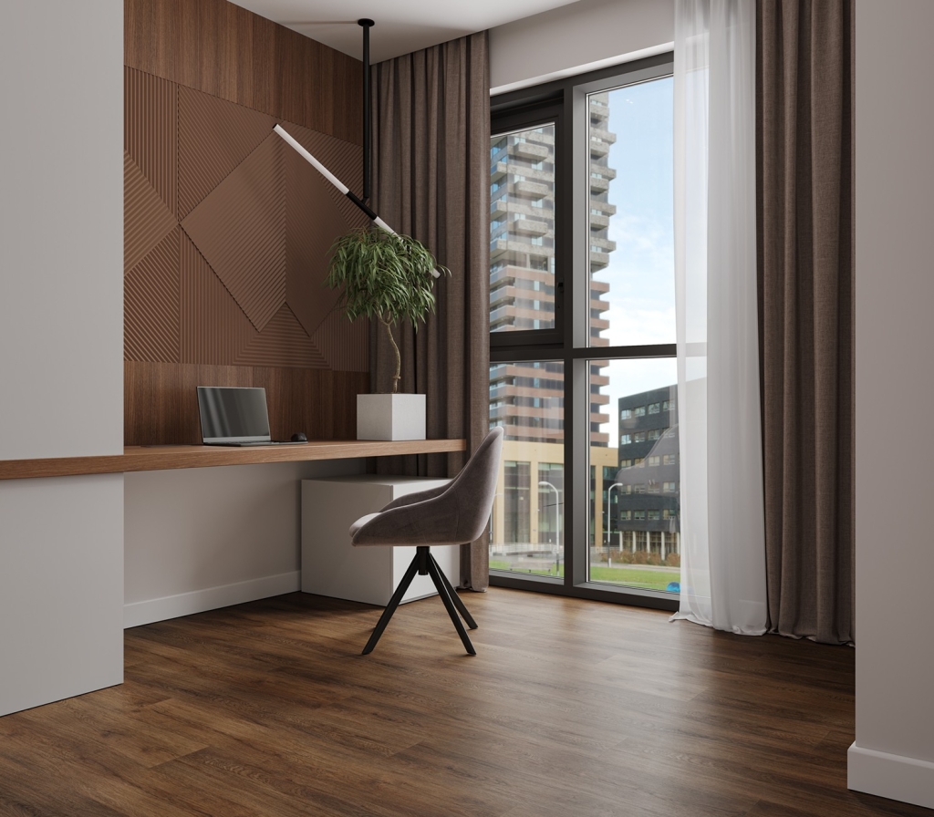 Кварцвиниловая плитка Alpine Floor Дуб Ваниль ЕСО 5-4 Кварцвиниловая плитка Alpine Floor Дуб Ваниль ЕСО 5-4