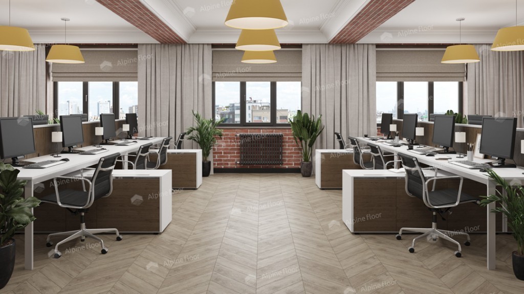 Кварцвиниловая плитка Alpine Floor Карите Шеврон Chevron ECO 20-11 Кварцвиниловая плитка Alpine Floor Карите Шеврон Chevron ECO 20-11