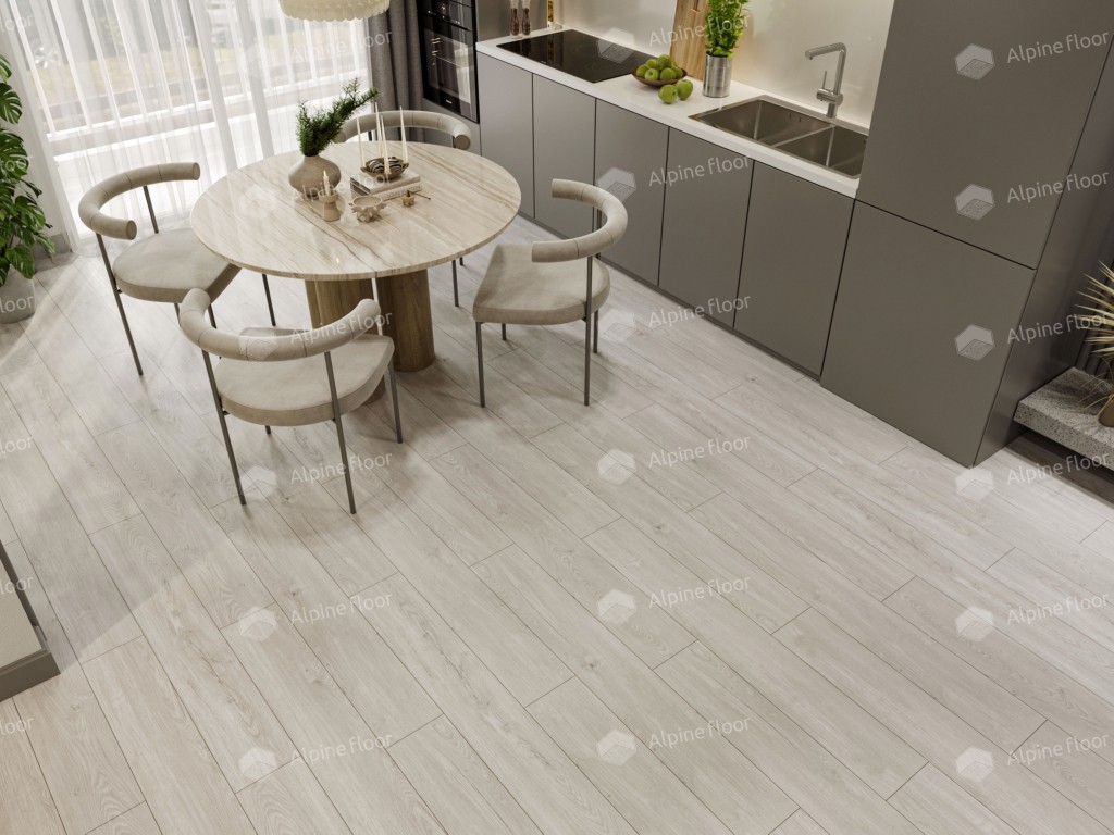 Кварцвиниловая плитка Alpine Floor Секвойя Титан ЕСО 6-1 LVT Кварцвиниловая плитка Alpine Floor Секвойя Титан ЕСО 6-1 LVT