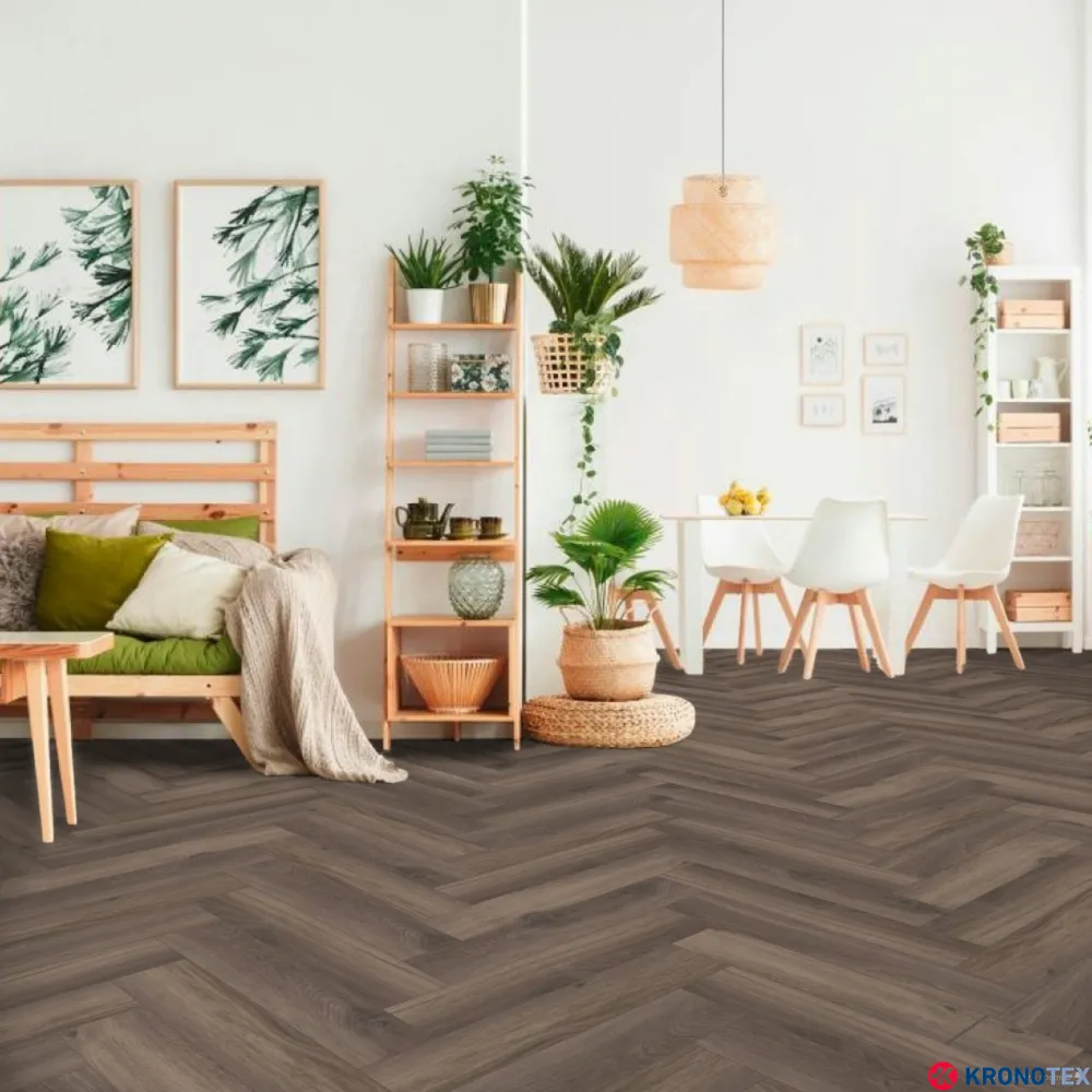 Ламинат Kronotex Herringbone Дуб Феррара D3860