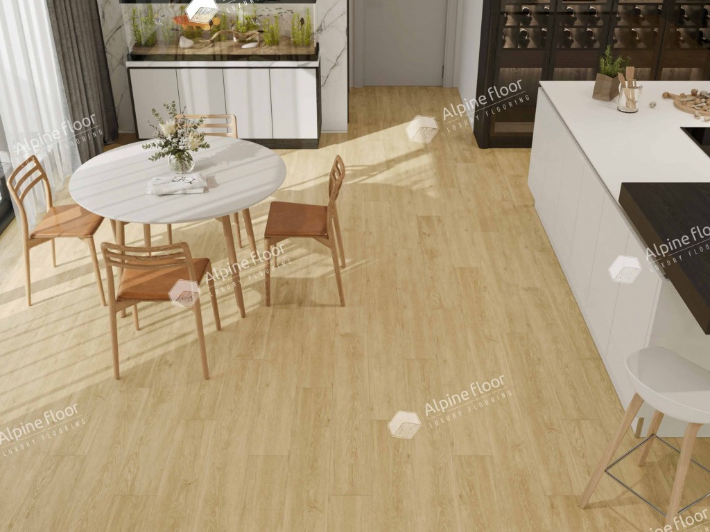 Кварцвиниловая плитка Alpine Floor ДУБ КРЕМОВЫЙ ECO 3-23 Кварцвиниловая плитка Alpine Floor ДУБ КРЕМОВЫЙ ECO 3-23