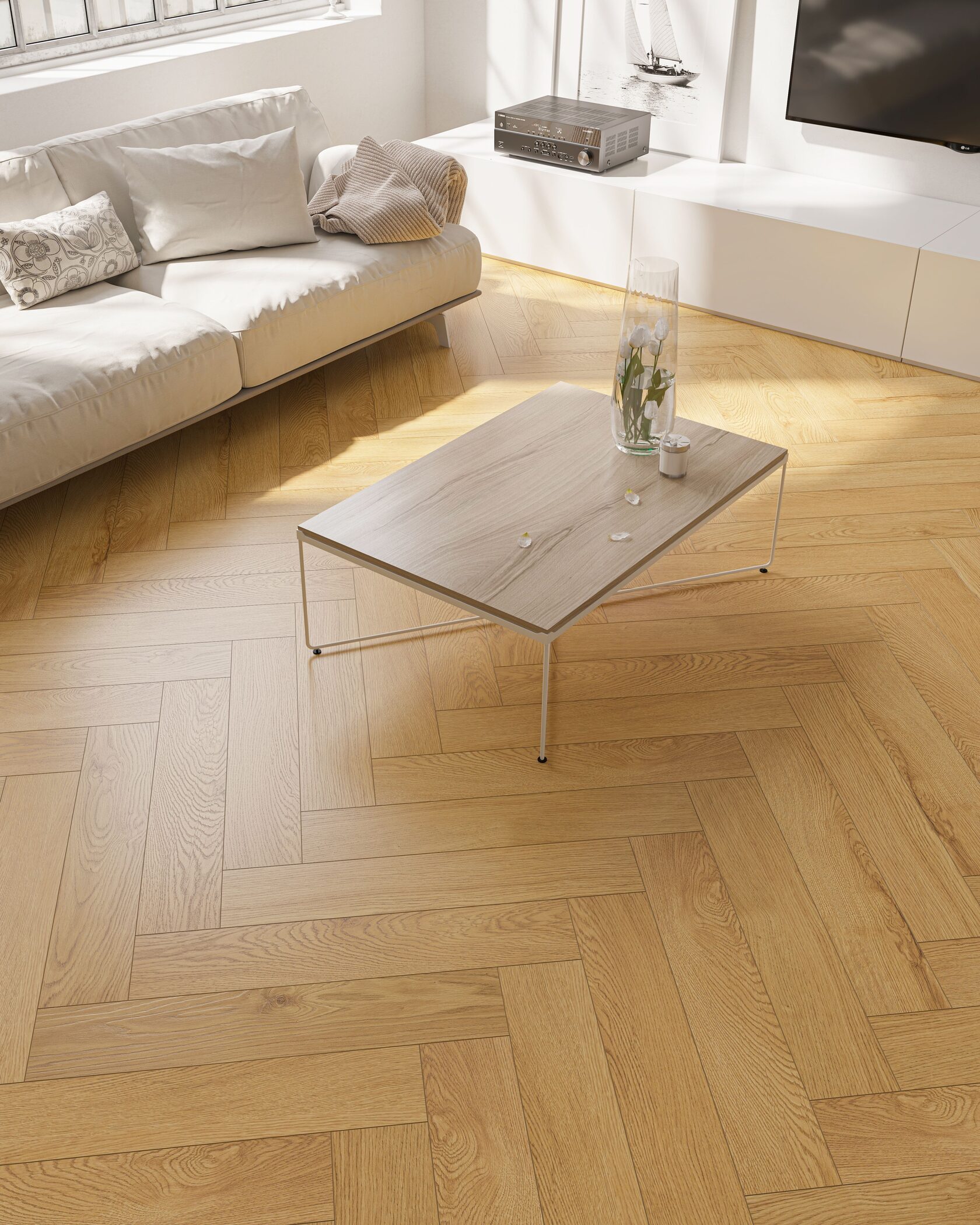 HDF ламинат Дуб Роксен (Oak Roxen) HR1026