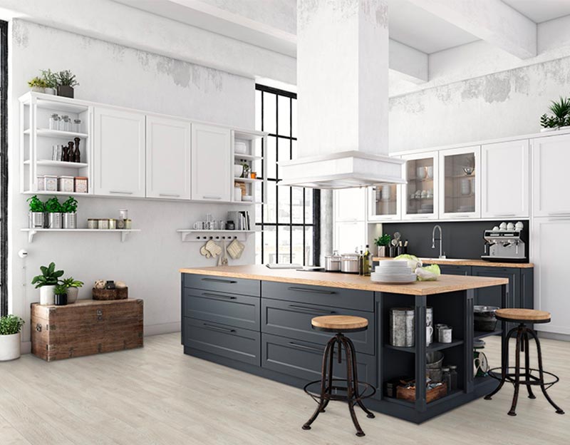 Ламинат Rooms Penthouse Дуб Эльба белый R1229А