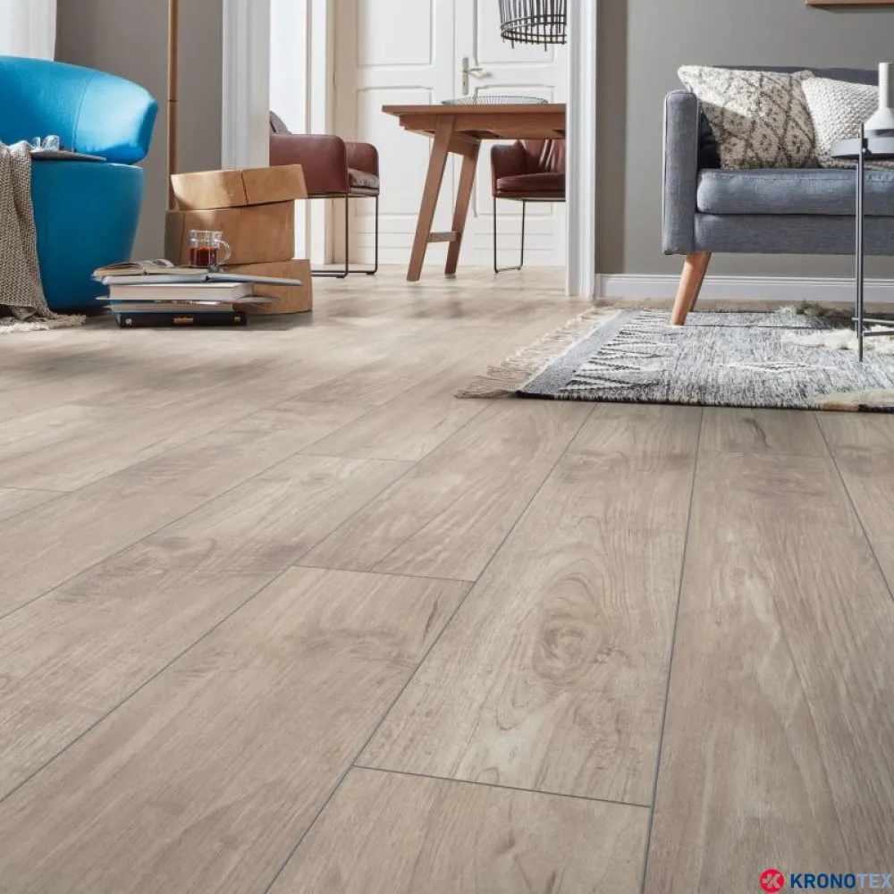 Ламинат Kronotex Exquisit Тик Ностальгия Бежевый D3241