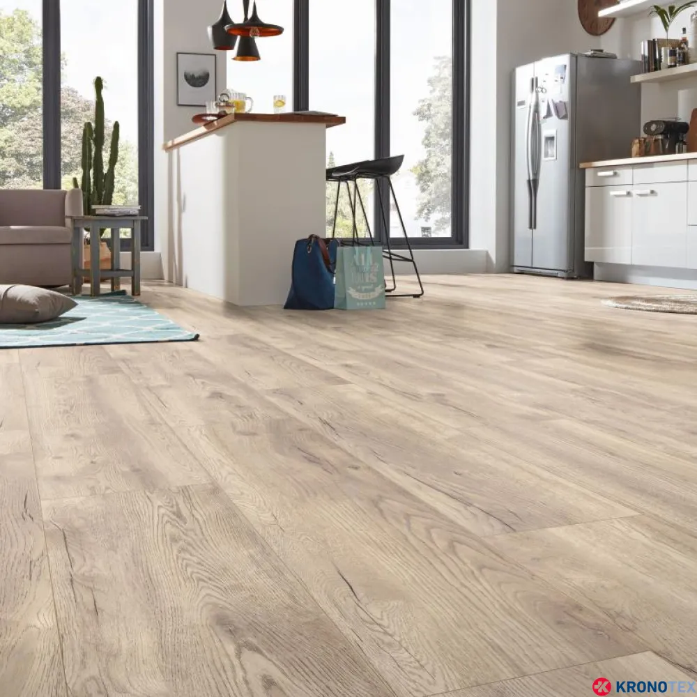 Ламинат Kronotex Robusto Дуб Бежевый Петерсcон D4763