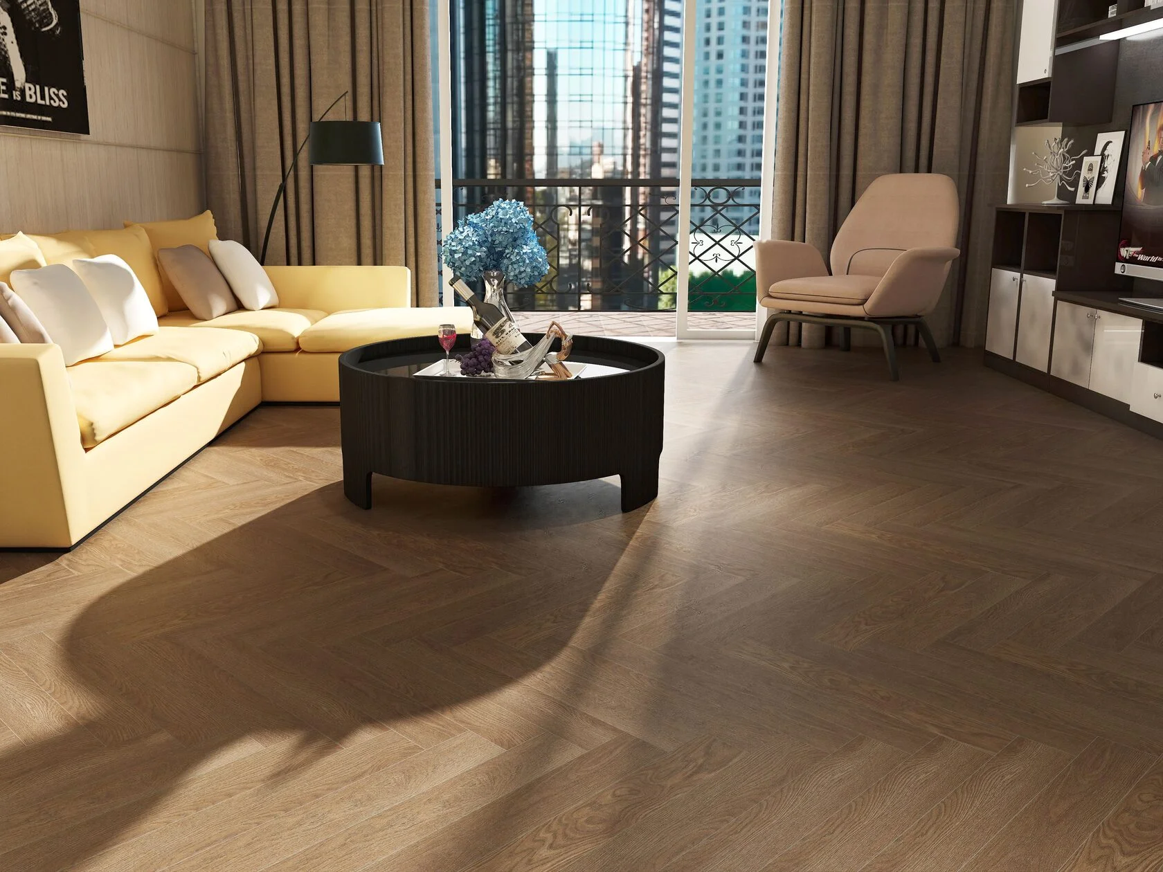 HDF ламинат Дуб Стейген (Oak Steigen) HR1025