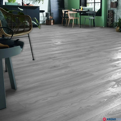 Ламинат Kronotex Mammut Дуб Макро Светло-серый D3670 - 4