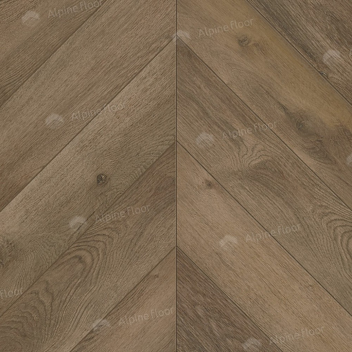 Кварцвиниловая плитка Alpine Floor Дуб Насыщенный Шеврон Chevron ECO 20-4 - 4