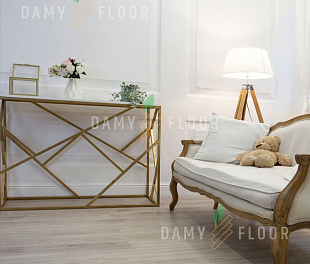 Кварцевый SPC ламинат Damy Floor Family Дуб Белый SL3739-3