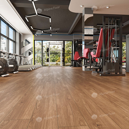 Кварцвиниловая плитка Alpine Floor Секвойя Темная ЕСО 6-12 LVT - 2
