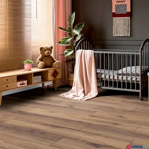 Ламинат Kronotex Robusto Дуб Ливия Медный D80642