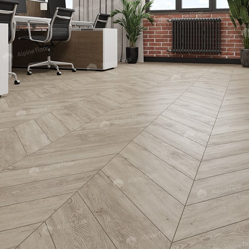 Кварцвиниловая плитка Alpine Floor Карите Шеврон Chevron ECO 20-11 - 3