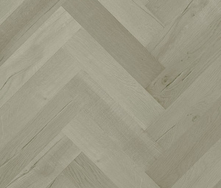 Кварцевый SPC ламинат Fargo Herringbone Дуб Лондонский Туман 44-81996-14