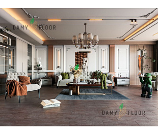 Кварцевый SPC ламинат Damy Floor Ascent Арарат/Ararat 1204-3