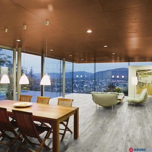 Ламинат Kronotex Mammut Дуб Горный Серебристый D4797 - 3