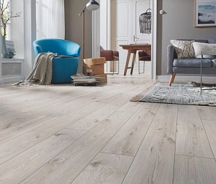 Ламинат Kronotex Mammut Дуб Эверест Белый D3179