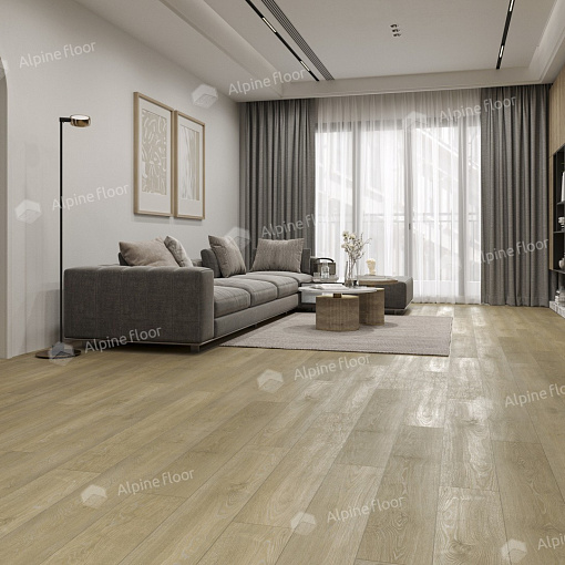 Кварцвиниловая плитка Alpine Floor Дуб Скандинавия ЕСО 3-36 - 2