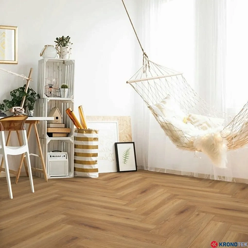 Ламинат Kronotex Herringbone Дуб Пиза D3861 - 4