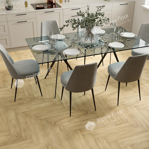Кварцвиниловая плитка Alpine Floor Дуб Ваниль Селект ECO16-3 ECO-16-3