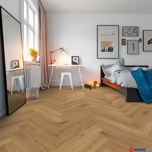 Ламинат Kronotex Herringbone Дуб Пиза D3861