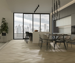 Кварцевый паркет Quartz Parquet Английская Ёлка Дуб Лимба 33-405