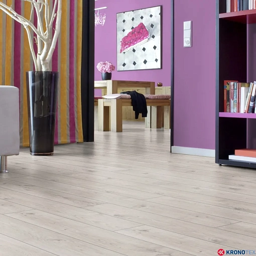 Ламинат Kronotex Mammut Дуб Эверест Белый D3179 - 3