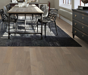 Паркетная доска Karelia ДУБ 4 STORY 138 MISTY GREY