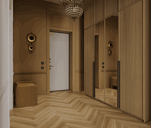 Ламинат Norland Elegant Strong Herringbone Дуб Рива LF304-35
