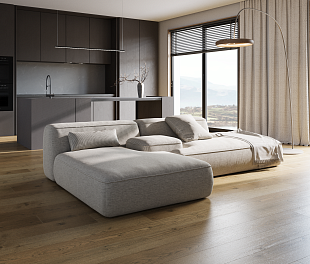 Кварцевый паркет Quartz Parquet Престиж 1258-02 Дуб Муссон