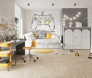 SPC Alpine Floor Light Parquet Дуб Медия ЕСО 13-20 MC