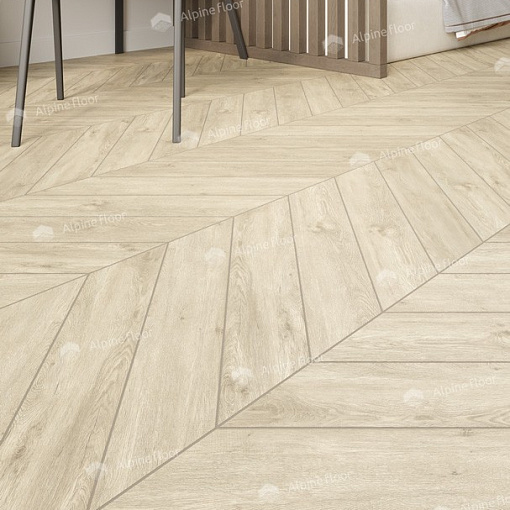 Кварцвиниловая плитка Alpine Floor Сонома Шеврон Chevron ECO 20-7 - 3