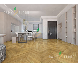 Кварцевый SPC ламинат Damy Floor London Шеффилд 190902EL-07