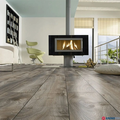 Ламинат Kronotex Mammut Дуб Макро Серый D4792