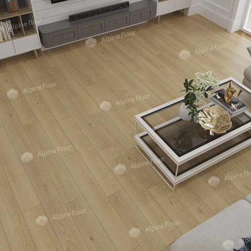 Кварцвиниловая плитка Alpine Floor Дуб Марципановый ЕСО 3-37