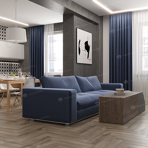Кварцвиниловая плитка Alpine Floor Дуб Исида ECO 16-15 ECO-16-15 - 1