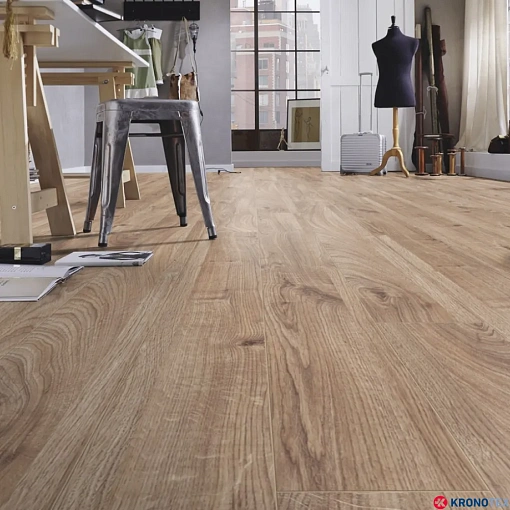 Ламинат Kronotex Mammut Дуб Эверест Бежевый D3081 - 4