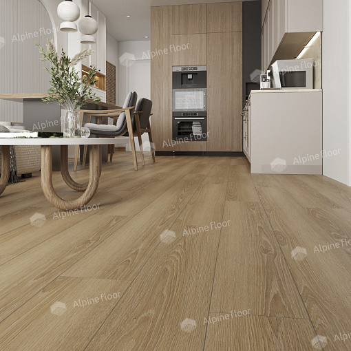 Кварцвиниловая плитка Alpine Floor Дуб Сантана ЕСО 3-38 - 4