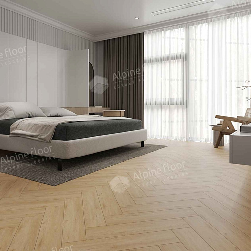 Кварцвиниловая плитка Alpine Floor Дуб Лесат ECO 16-26 ECO-16-26