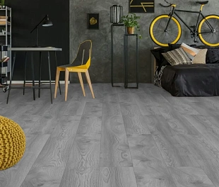 Ламинат Kronotex Mammut Дуб Макро Светло-серый D3670