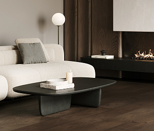 Кварцевый паркет Quartz Parquet Престиж 1258-03 Дуб Трюфельный