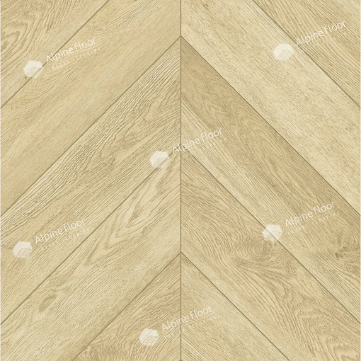 Кварцвиниловая плитка Alpine Floor Дуб Ваниль Селект Шеврон Chevron ECO 20-2 - 1