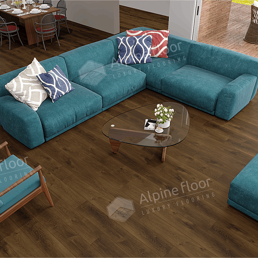 Кварцвиниловая плитка Alpine Floor Натуральный первозданный дуб изысканный ECO 23-4 - 1