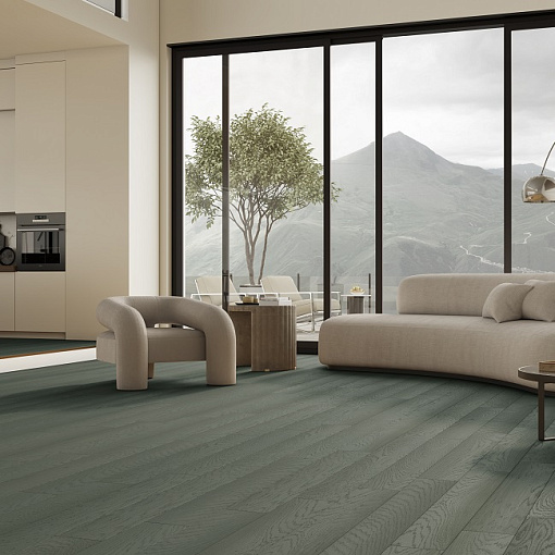 Кварцевый паркет Quartz Parquet Классик Дуб Средиземноморский 409 5/0,6 мм - 1