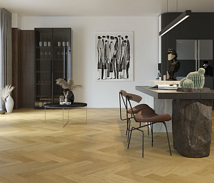 Кварцевый паркет Quartz Parquet Английская Ёлка Дуб Медовый Раф 33-463