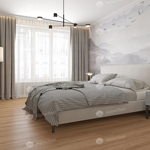 Кварцвиниловая плитка Alpine Floor ДУБ РЫЖИЙ ECO 3-21 - 2