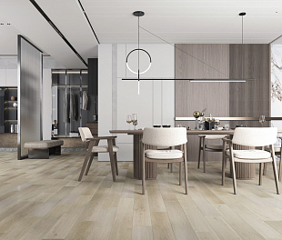 Кварцевый SPC ламинат Fargo Comfort 1166-02 Дуб Спелый Миндаль